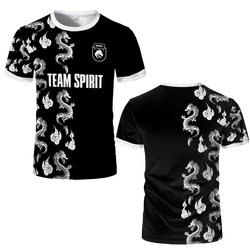 Team Spirit Esports Jersey - Men's Breathable Mesh Fan Tee - 3XL (TTwd81351LJ)