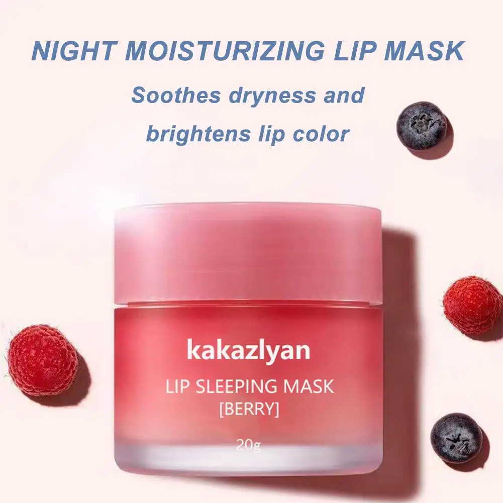 

Korea Lips Care Lip Sleep Mask Night Sleep Hydrated Maintenance Lip Balm Pink Lips Whitening Cream Nourish Protect