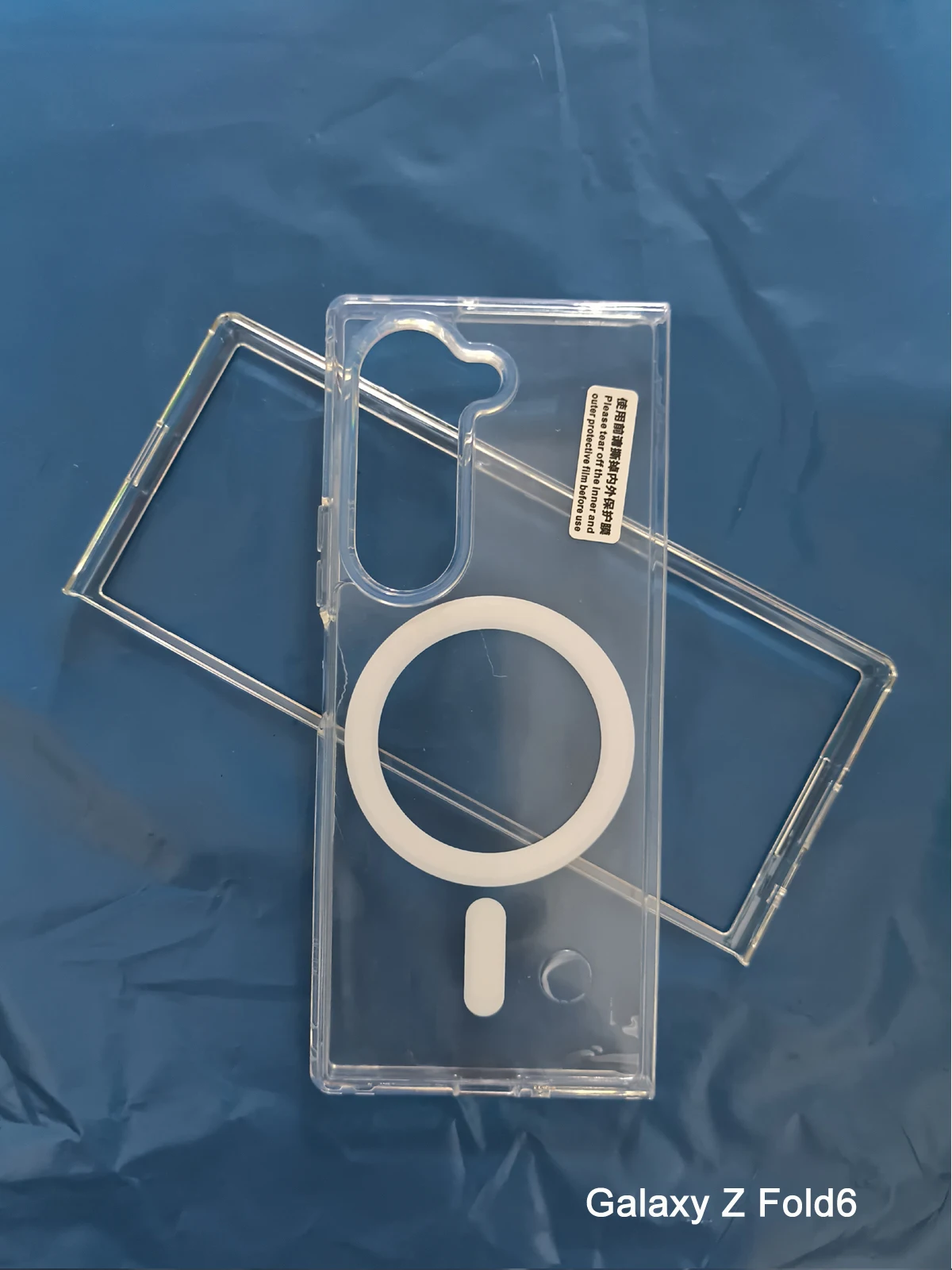 Transparent Shockproof MagSafe Wireless Charging Case