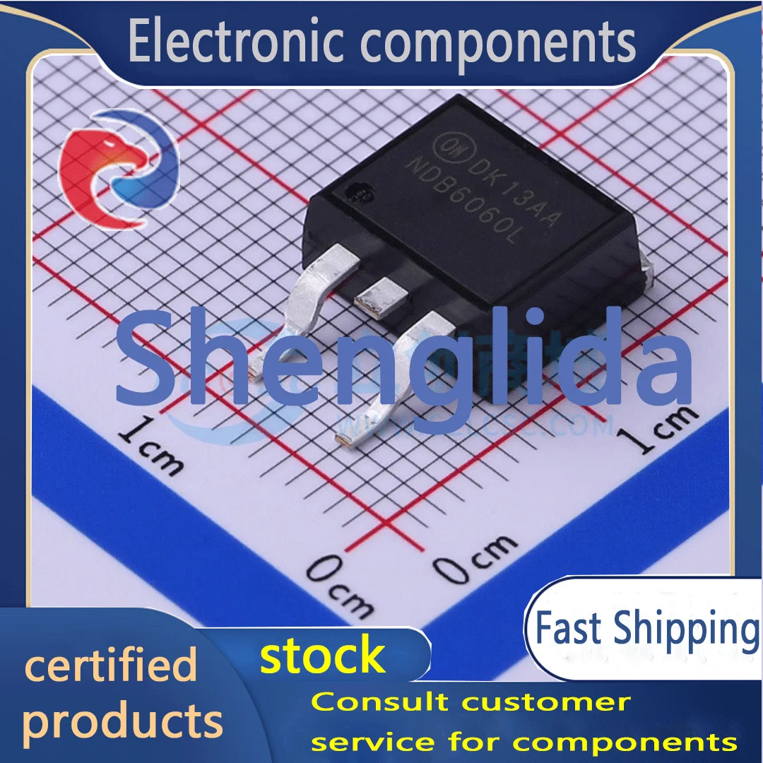 

NDB6060L packaged TO-263AB field-effect transistor (MOSFET) brand new off the shelf 1PCS