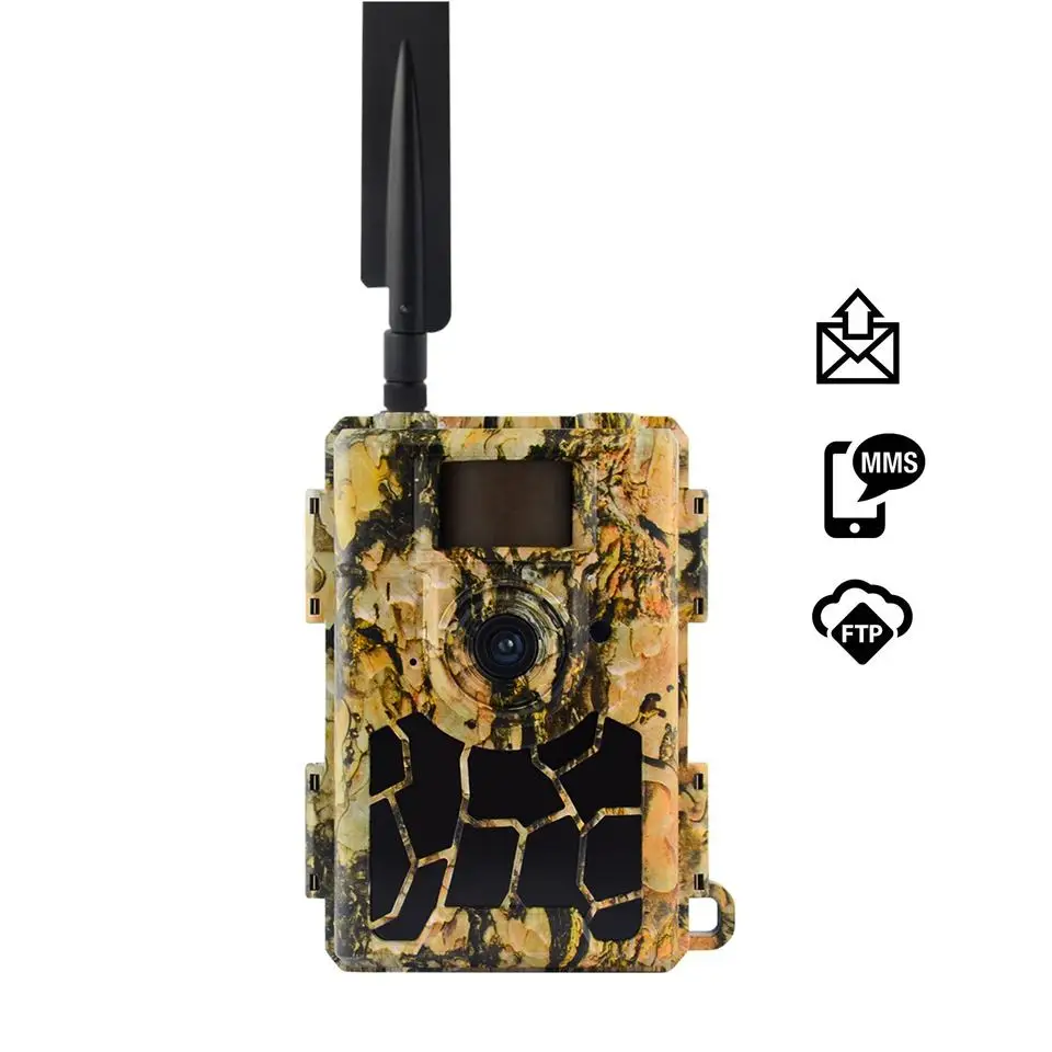 

Willfine Cellular Wild Game Trail Camera with MMS Email SMS Control, GPS Functions for Security Hunting, 5.8CG, 24MP, 4G LTE