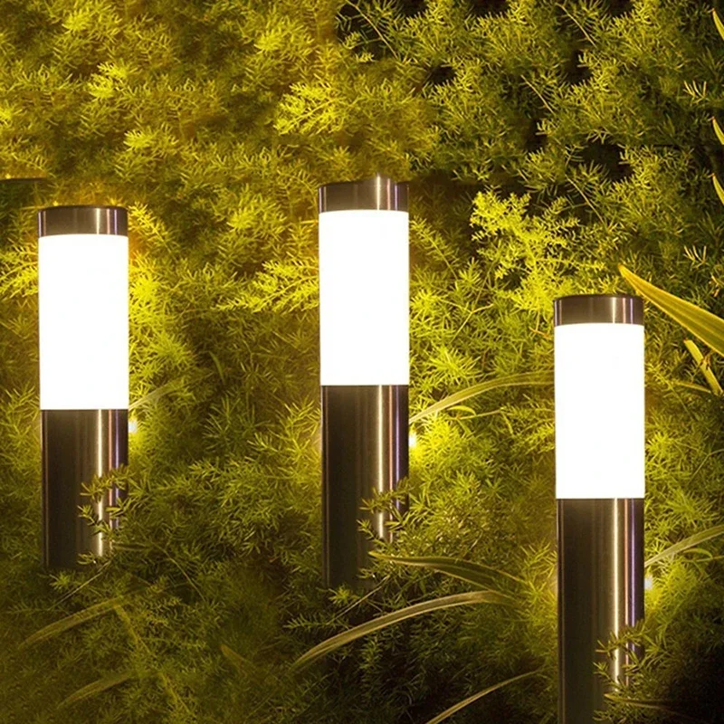 

On/Off Lights for Yard Lawn Patio Solar Pathway Lights Waterproof Upgraded Walkway Landscape Outdoor Driveway Auto