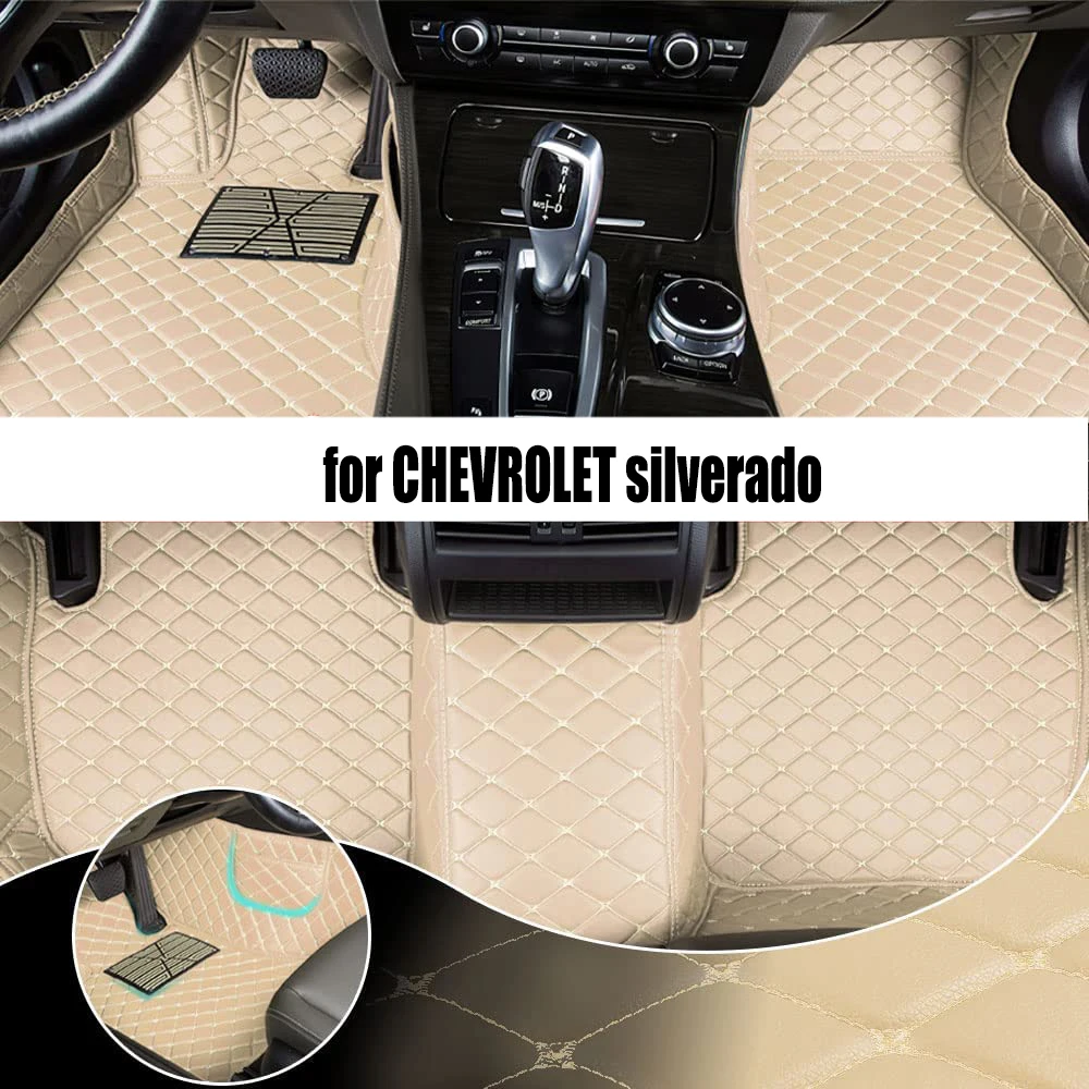

Автомобильный напольный коврик HUTECRL для CHEVROLET silverado 2007-2013 года, обновленная версия, Аксессуары для ног, ковры