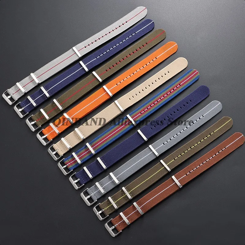 Elastic Nylon Woven Watch Strap Bracelet