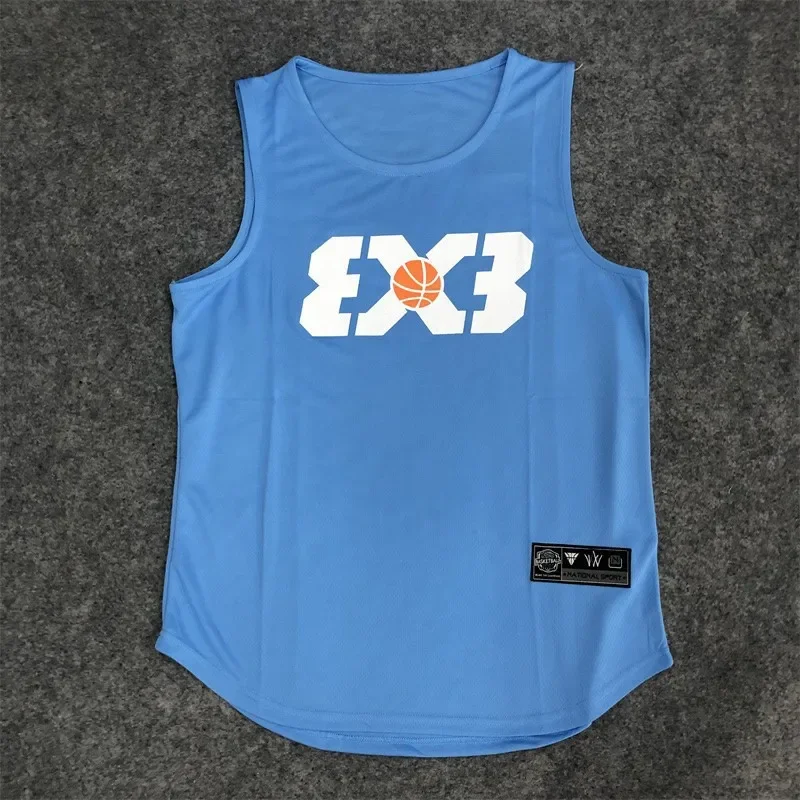Loose Men's Basketball Vest American Style Sleeveless Summer Quick Dry Training Sports Top Male Model Sportswear