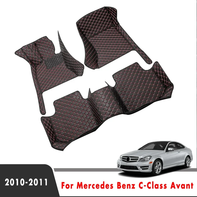

Car Floor Mats For Mercedes Benz C-Class C Class Avant 2011 2010 Carpets Foot Pads Auto Interior Accessories Replacement Covers