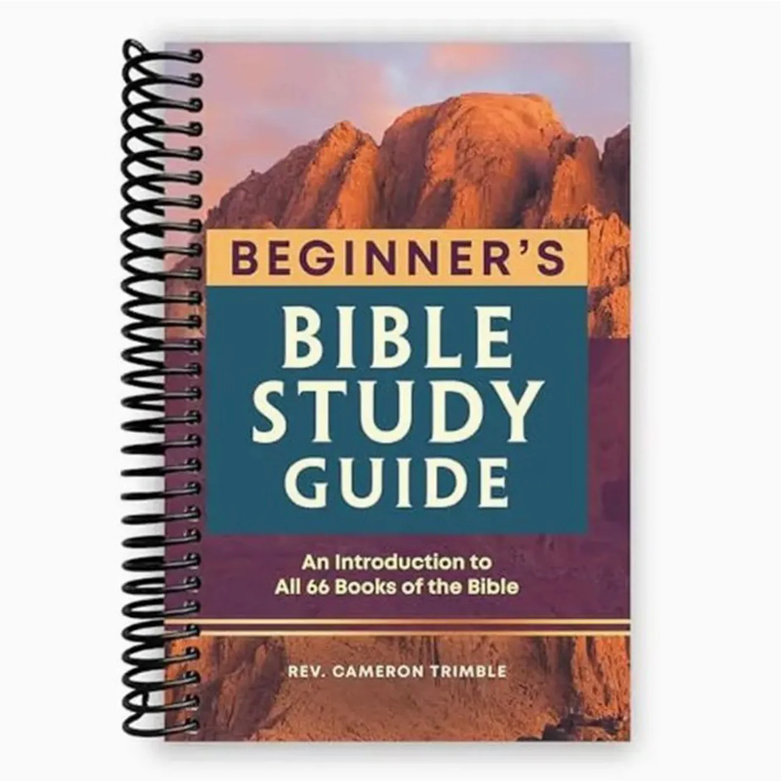 Bible study guide notebook cover