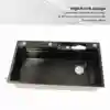 Digital Display Double Sink Professional Stainless Steel Water Temperature Monitoring Digital Display Kitchen Sink for Kitchen 4