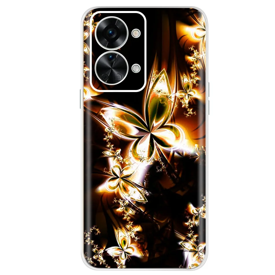 Stylish Painted Soft Silicone Clear TPU Phone Case Cover with Bumper Protection