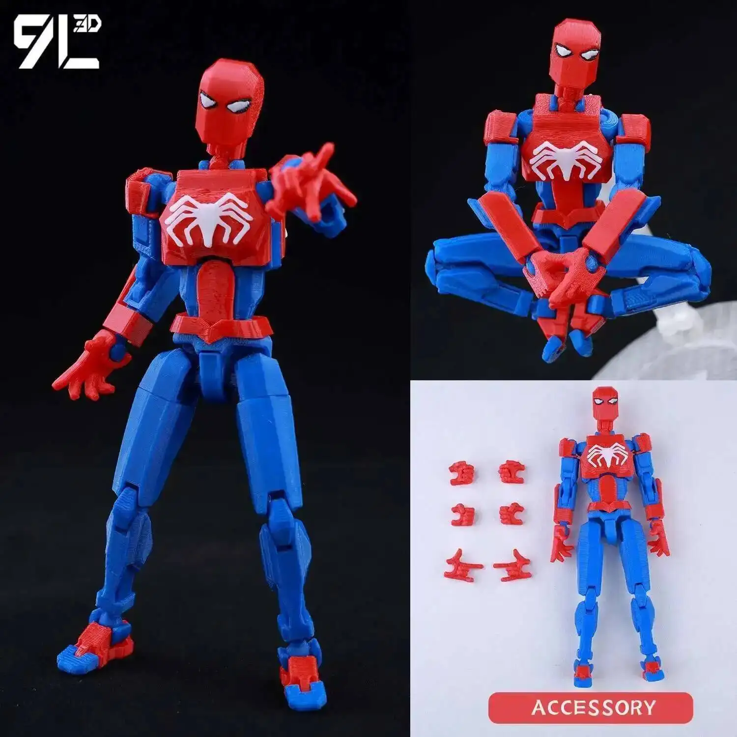 Spider-Man Red Blue