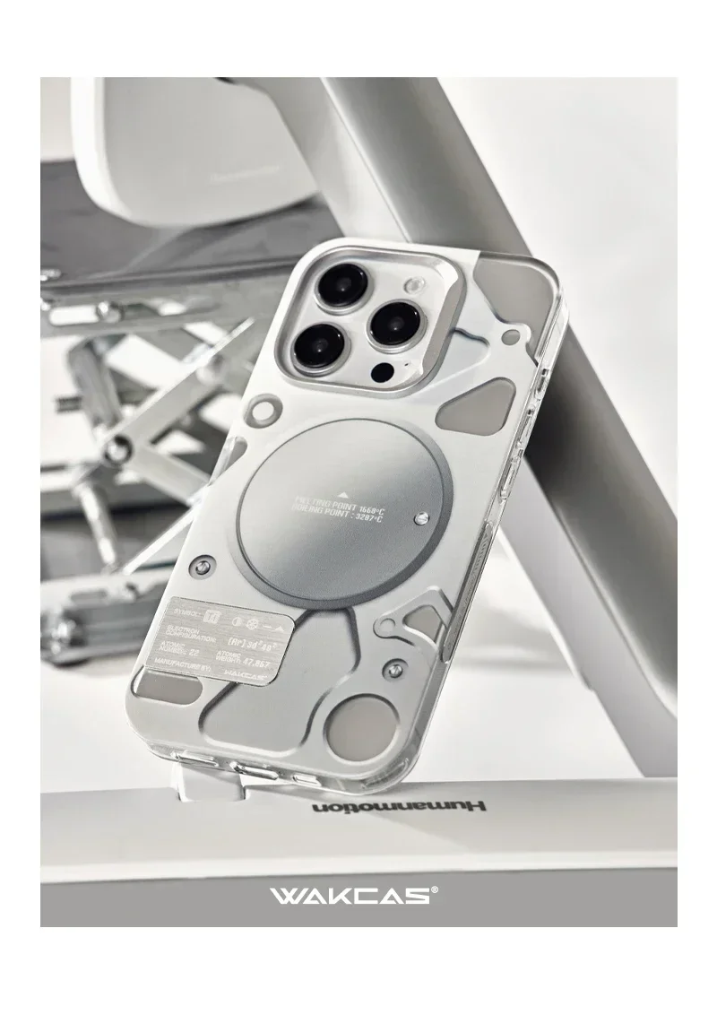 Wakcas Mobile Phone Case Magsafe Srosted Skin