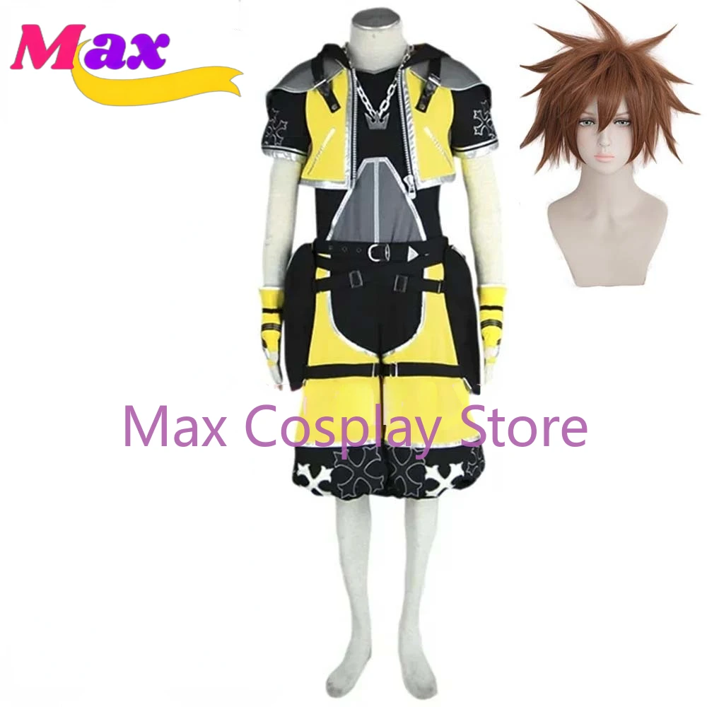 

Костюм для косплея Max Sora желтый, аниме, Индивидуальный размер