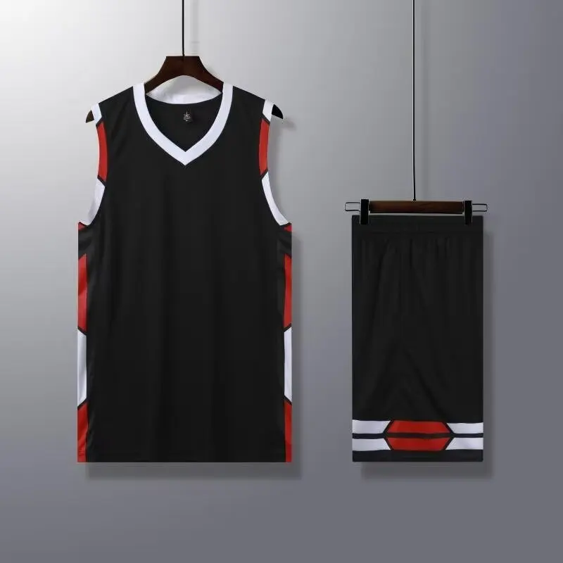 Men Sports Suit Basketball Training Clothes 24/25 Kit Fans Shirt Jerseys Vest Shorts