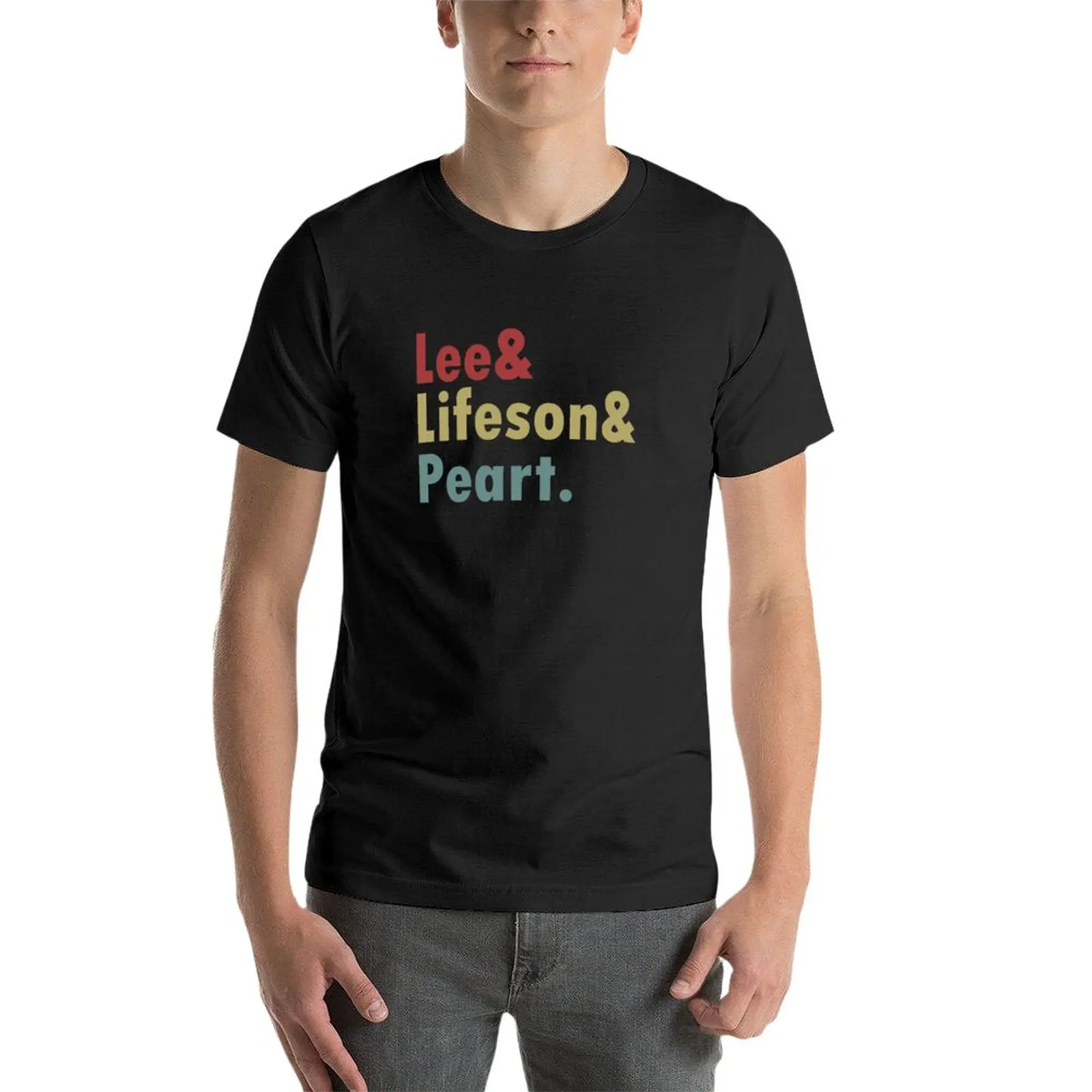 Rush zespół rockowy Lee Peart lifeston grafika prezent Vintage męska koszulka niestandardowe t-shirt z krótkim rękawem