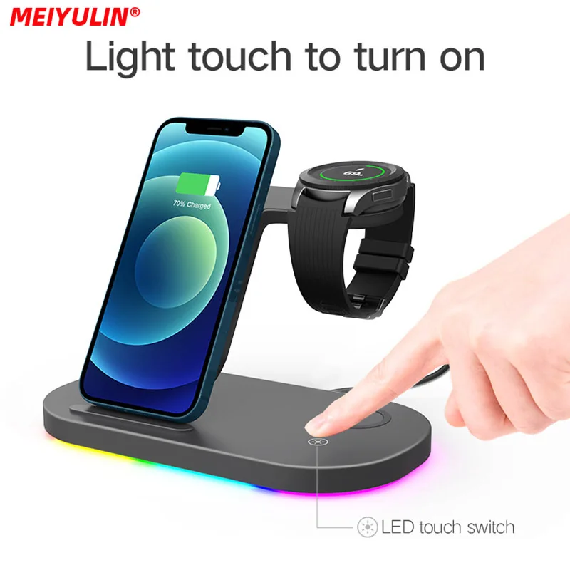 3 In 1 15w Wireless Fast Charging Station Stand Charger For Samsung Z Fold3 Flip3 S22 S21 S Galaxy Watch 4 Active S3 S4 Buds Aliexpress Mobile 3 In 1 15w Wireless Fast Charging Station Stand Charger For Samsung Z Fold3 Flip3 S22 S21 S Galaxy Watch 4 Active S3 S4 Buds Aliexpress Mobile