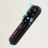 2 in 1 Negative Ion Wireless Hair Straight Comb 10000MAH USB Rechargeable Cordless Portable Hair Straightener Brush 2
