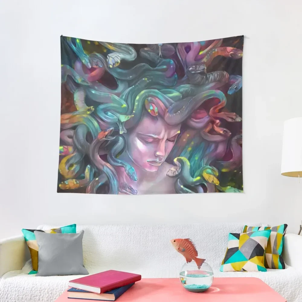 

Medusa Tapestry Decoration Wall Things To Decorate The Room Cute Room Things Tapestry