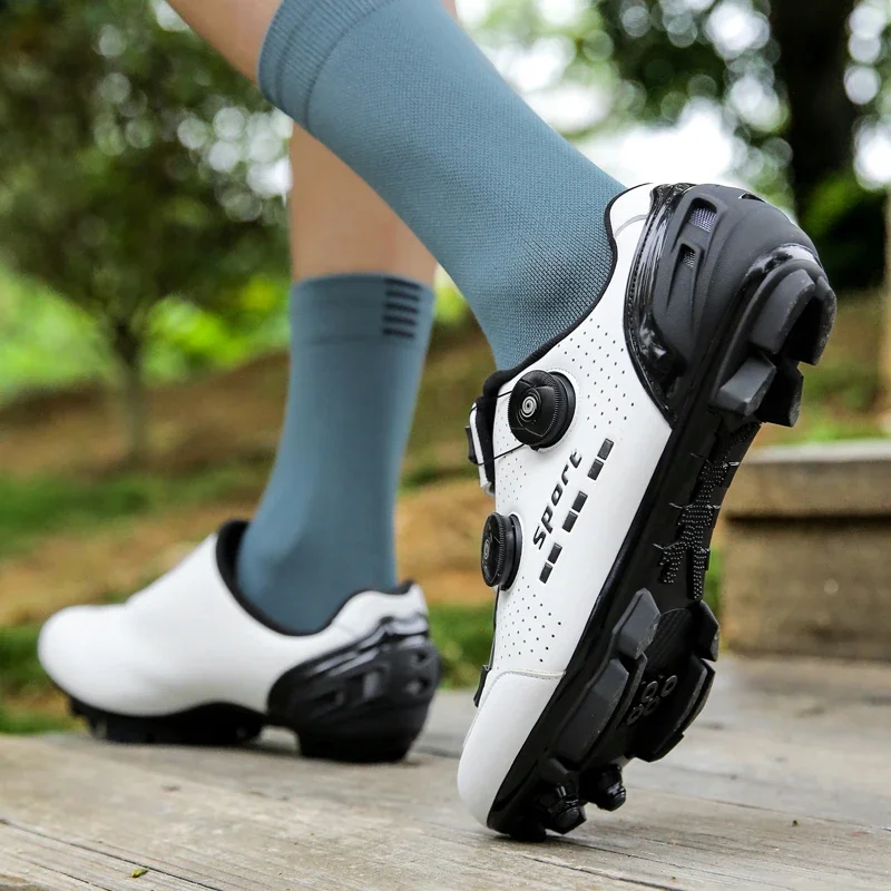New Cycling Shoes Mtb Women Pink High Quality Non-slip Self-locking Road Bike Shoes Men Triathlon Outdoor Sports Cycling Boots47
