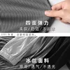 Men Summer Invisible Zipper Open Crotch Ice Silk Jogger Pants Thin Harem Male Oversized Sportswear Trousers 6