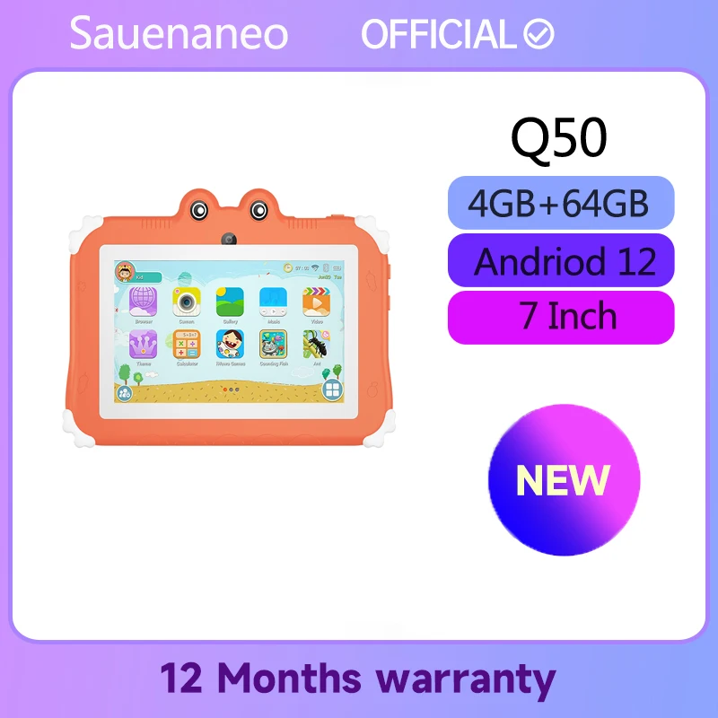 2024-il-piu-nuovo-tablet-per-bambini-android-12-da-7-pollici-per-bambini-tablet-per-l'apprendimento-wifi-4-gb-ram-64-gb-rom-software-per-bambini-installato-gaming