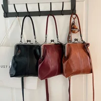 Vintage Style Women Handbag Brown Versatile Designer Shoulder Bag PU Leather Ladys Shell Purses Crossbody Bags - Image 5
