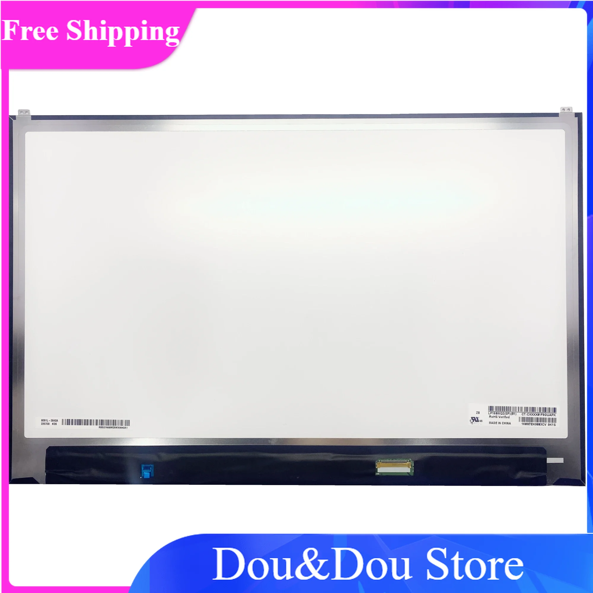 

Панель LP160WQ2 SPB1, 16 дюймов, 144 Гц, QHD, 2560x160, 0 дисплей, IPS, ЖК-экран для ноутбука