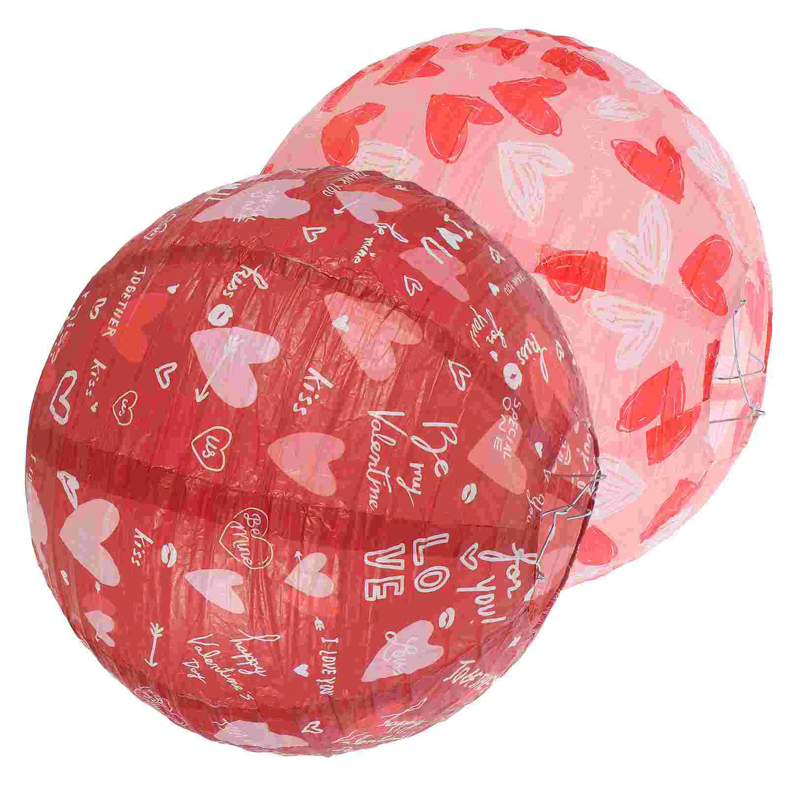 Рисунок 6 - Бумажные фонари на День святого Валентина