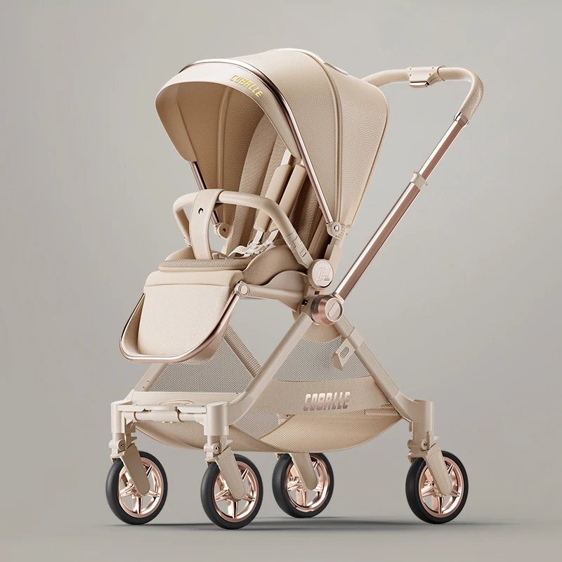 Premium Ergonomic Stroller with Smart Reversible Seat &ndash; Luxury Design and Comfort