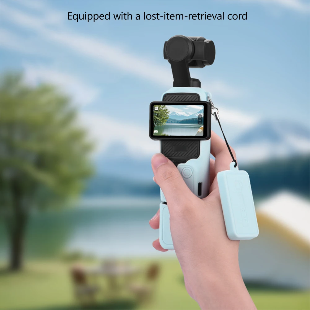 Silicone Protective Case with Anti-Scratch Lens Cap for Compact Camera Accessories