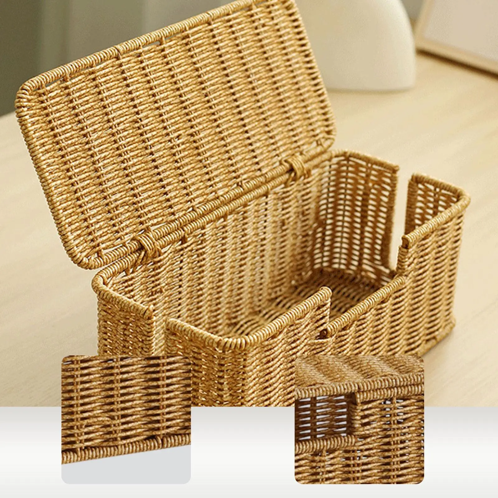 Cable Organizer Box, Power Strip Holder for TV, Computers And Home.