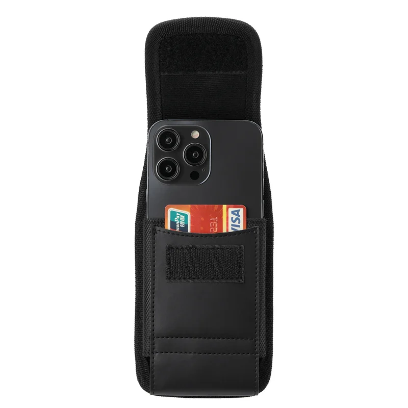 Phone Pouch For Samsung S23 Ultra 5G Leather Phone Case For Galaxy S23 Plus S21 S20 S22 Ultra S9 S8 S7 Flip Waist Card Belt Bag