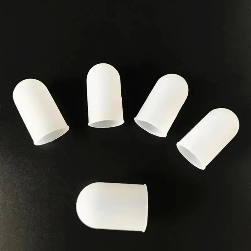 Silicone Finger Protector Sleeve Cover Anti-cut Heat Resistant Finger Sleeves Great Cooking Kitchen Tools