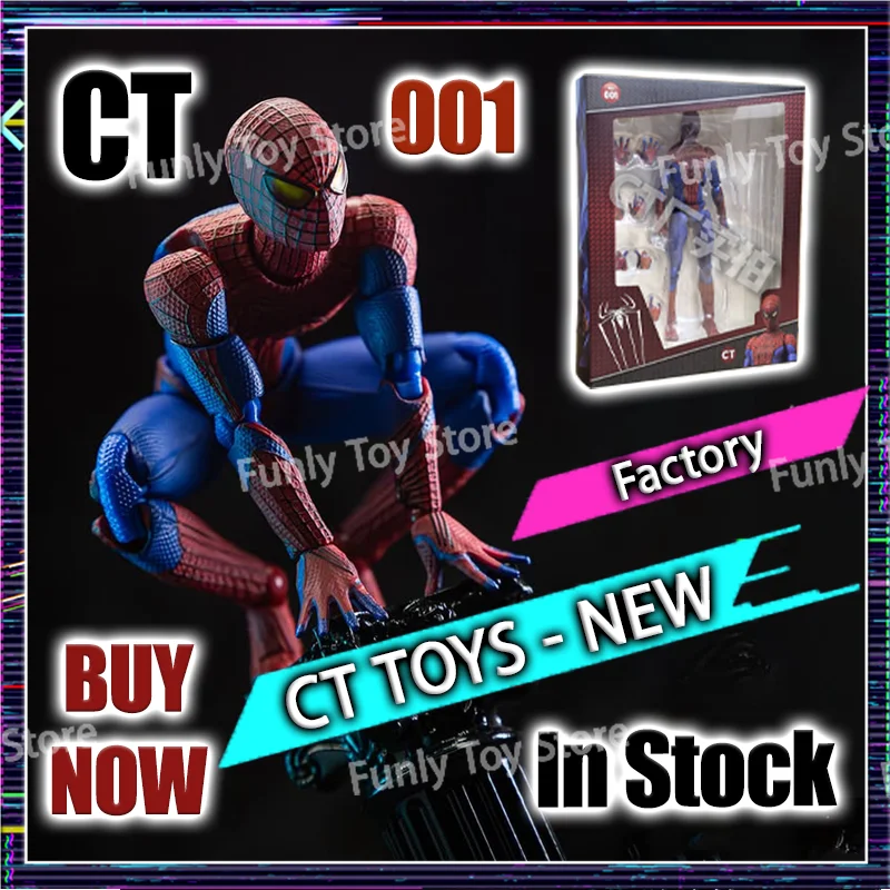 Ct Toys スパイダーマン Mafex 001 ピーター・パーカー