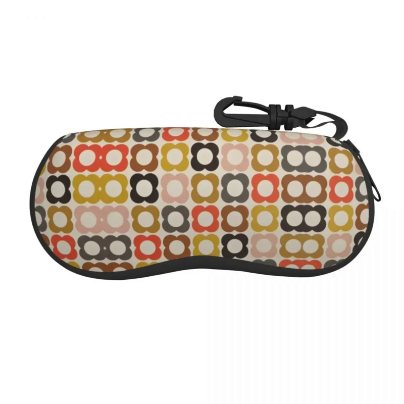 

Abstract Flowers Orla Kiely Sunglasses Soft Case Neoprene Zipper Scandinavian Style Shell Eyeglass Case Custom Protective Box