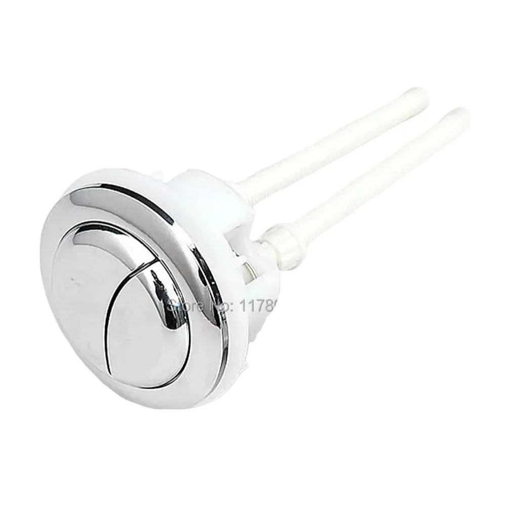 toilet water tank ABS plastic Round double button,Toilet Push Buttons Suitable for water tank cover hole 58-67mm,J17331