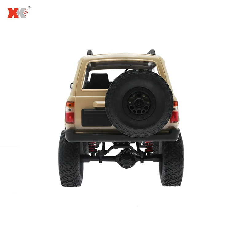 WPL C54 C54-1 1/16 RC Car 2.4G Remote Control 4X4 Off Road LC80 Model LED Light Climbing RC Truck Electric Toy Car Gift for Boy 3