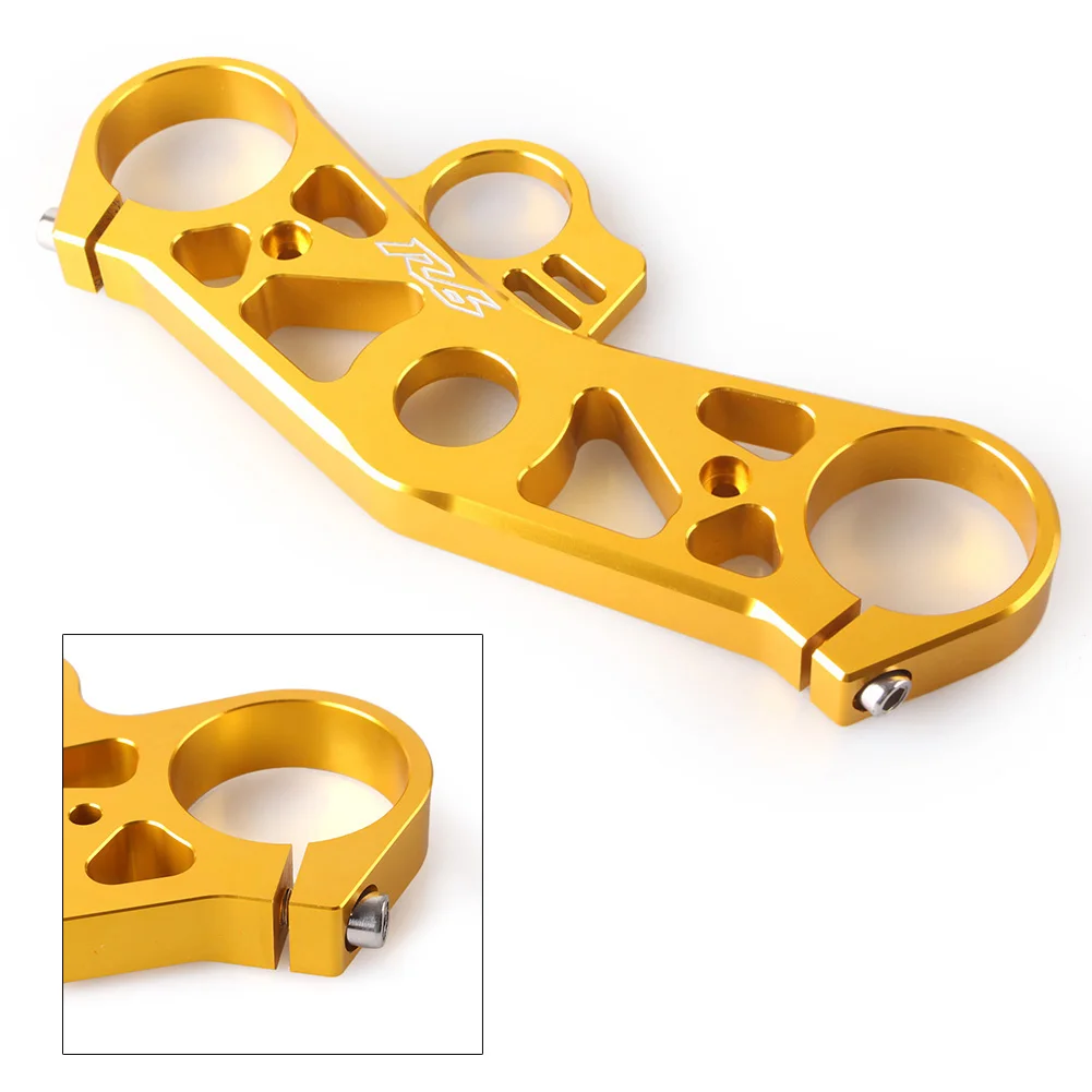 

CNC Aluminum Motorcycle Triple Tree Front End Upper Top Clamp For Yamaha YZF R6 2008 2009 2010 2011 2012 2013 2014 2015 2016