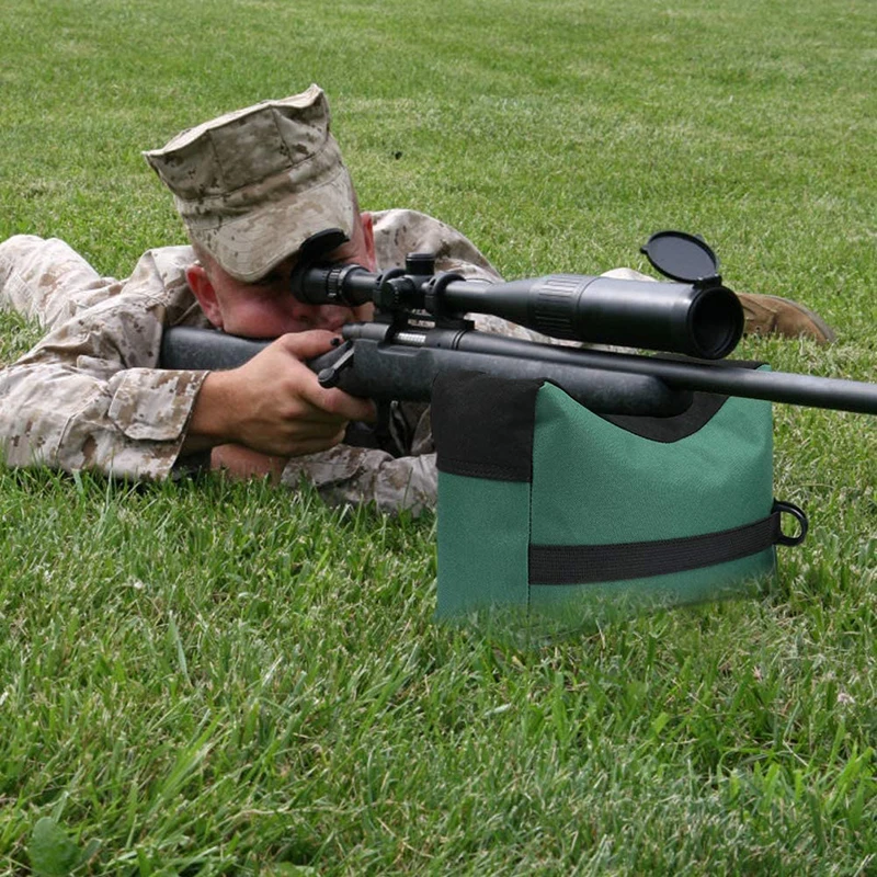 Hunting Shooting Bag Gun Front Rear Bag Target Stand Rifle Support Sandbag Bench Unfilled Outdoor Tack Driver Hunt Accessories