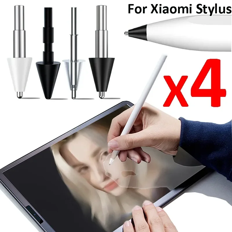 

4/1PCS Smart Stylus Pen Replaceable Nib For Xiaomi Mi Pad 5/5 Pro High Sensitivity Writing Drawing Tablet Pencil Tip Accessories