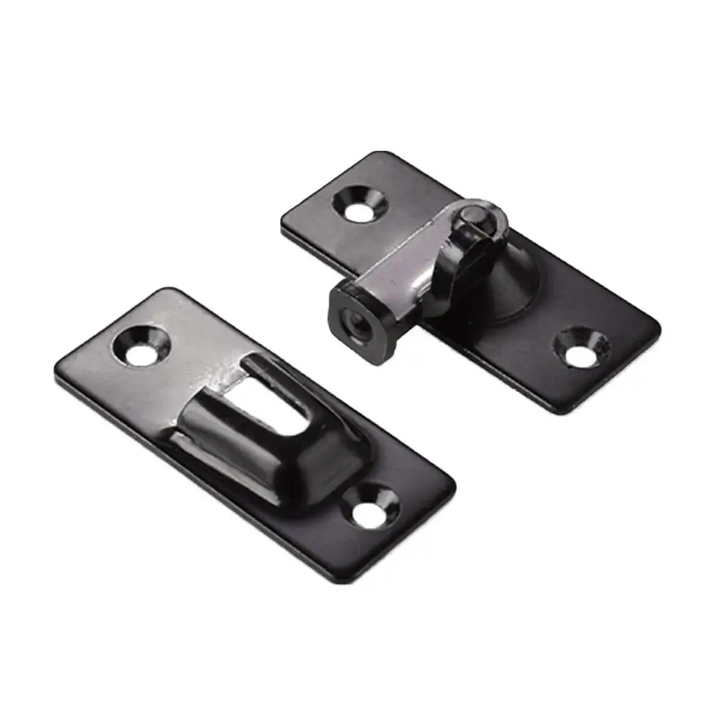 Description Picture 3 of item1pc Door Lock Buckles 90 Degree Buckle Right Angle Hook Lock Bolts Stainless Steel For Sliding Door Casement Sheds Hardware