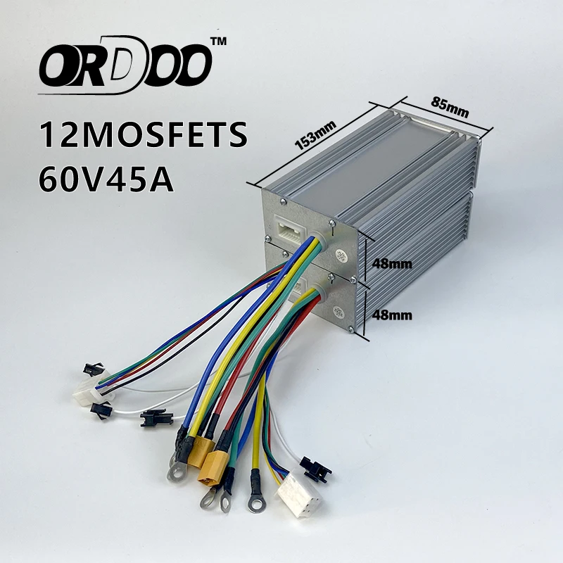 CC1 60V45A Central Display 3000W Brushless Controller YUNLI ORDOOSPEED