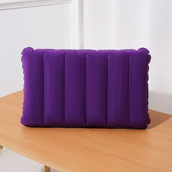 Portable Ultralight Inflatable Travel Pillow for Camping and Outdoor Adventures (Deep purple)