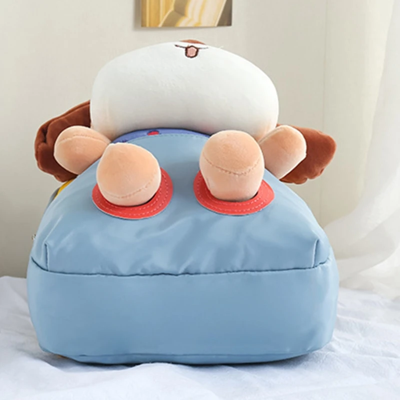Dog Student School Backpack Cartoon Mini Schoolbag Kindergarten for Doll