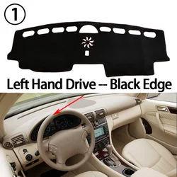Anti - Slip Dashboard Sunshade Mat and Cover (Left Hand Black)