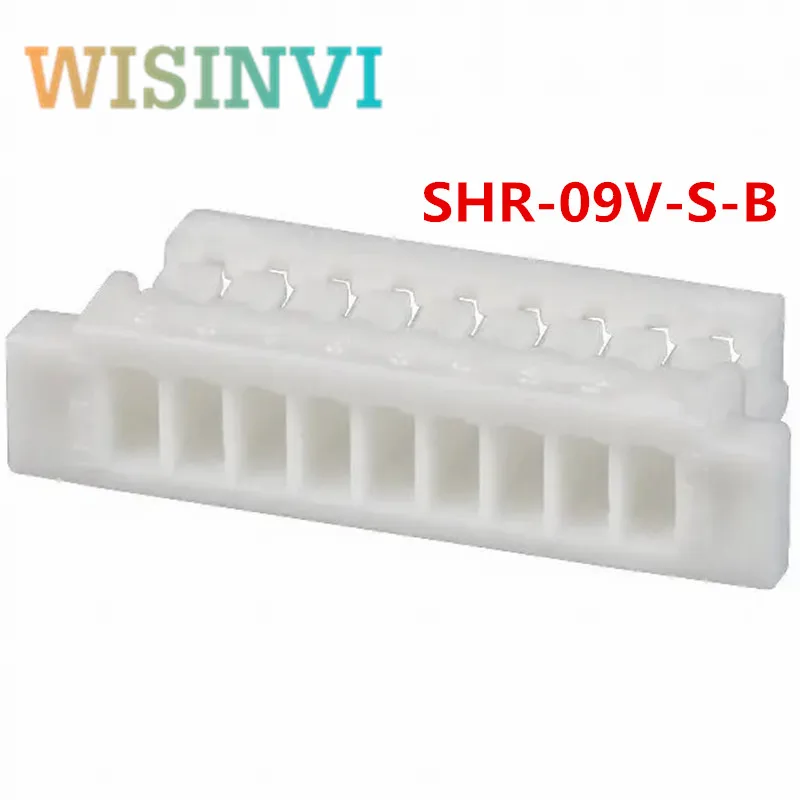 100 stücke SHR-08V-S-B SHR-09V-S-B SHR-10V-S-B SHR-11V-S-B SHR-12V-S-B SHR-13V-S-B Gummi shell 8P/9P/10P/11P/12P 1,0 MM connectorp – Detail 2