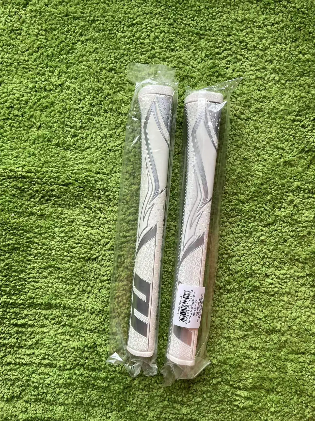 1pcs 2.0 size golf putter grip sliver/white color 6