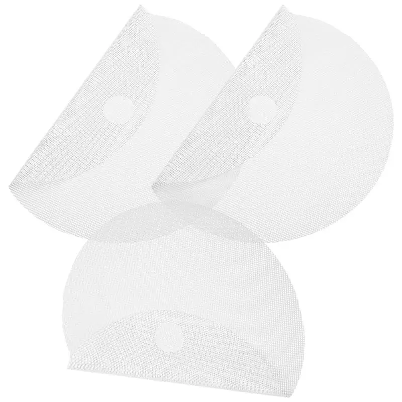 3pcs food Dehydrator Sheets Food Dehydrator Pads Fruit Dryer Liner Round Dryer Silicone Mats Fruit Drying Mesh Pad Liner 33cm