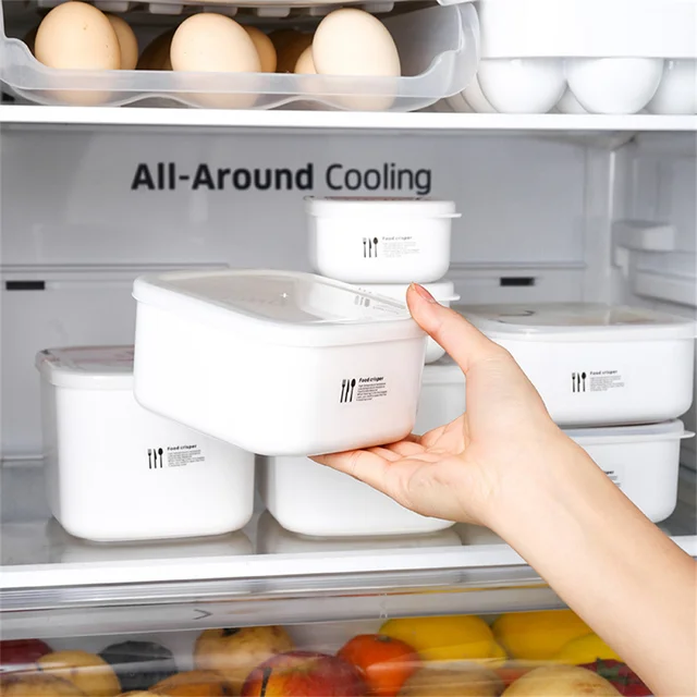 Boîte à lunch portable pour l'école, le bureau, le réfrigérateur de pique-nique, le récipient de stockage des aliments, le bol micro-ondable, le récipient à bento frais 1