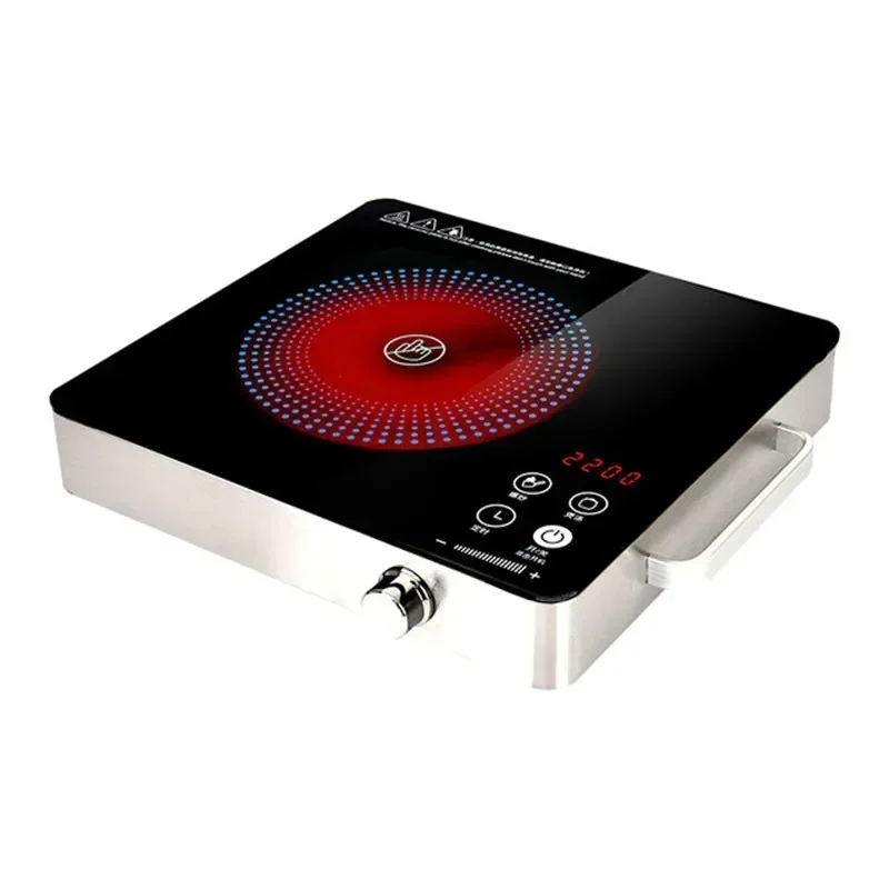 Electrical Magnetic Waterproof Induction Cooker Hob Oven Hot Pot Stove Timer Ceramic Heating Furnace Cooktop Plate 2200W EU induction cooker,electric stove boiler