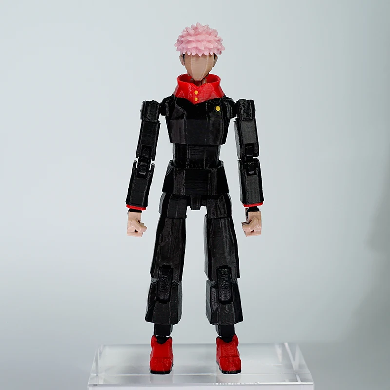 3D Printed Ryomen Sukuna Anime Shapeshifting Action Figure Ornaments
